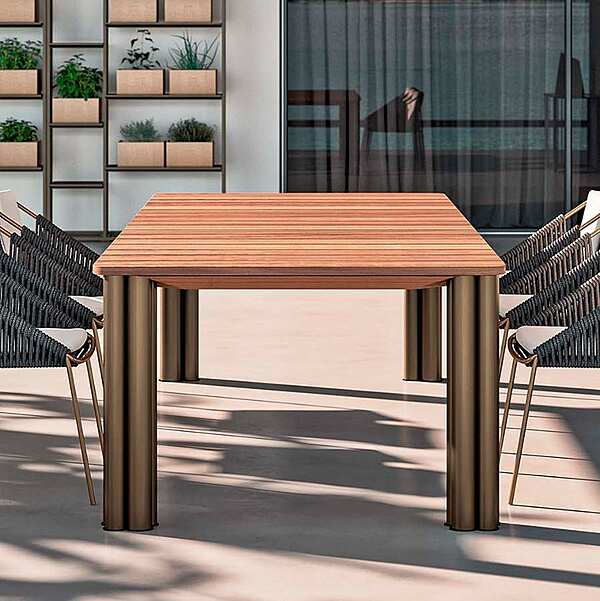 Стол обеденный садовый RUGIANO Atlante TAE38/240I фабрика RUGIANO из Италии. Фото №2