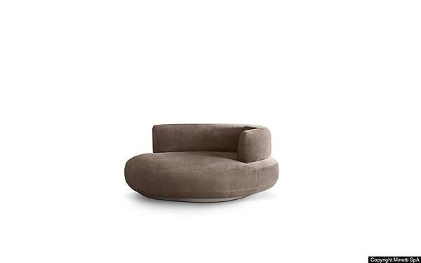 Кресло MINOTTI Bézier фабрика Minotti из Италии. Фото №1