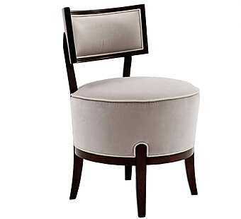 Кресло из массива дерева с мягкой обивкой DECORA ( LCI STILE) N008L фабрика DECORA ( LCI STILE) из Италии