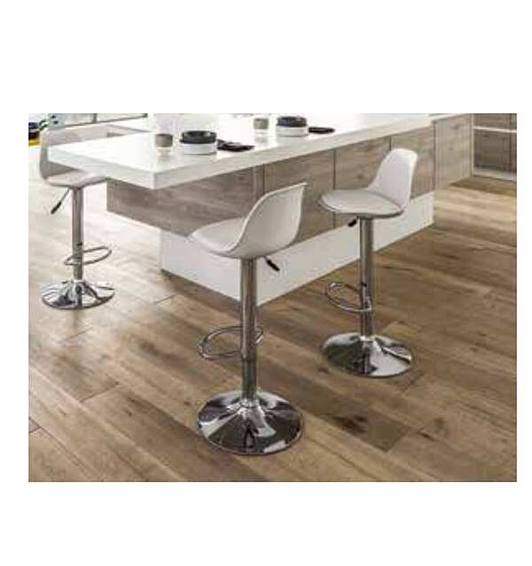 Стул барный из металла и эко-кожи ARREX A550 фабрика ARREX из Италии. Фото №2