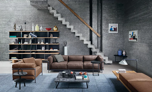 Круглый деревянный кофейный стол CASSINA Reaction Poetique высота 56 см фабрика CASSINA из Италии. Фото №6