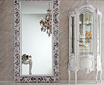 Барочный витринный шкаф из дерева MODENESE GASTONE 13128 фабрика MODENESE GASTONE из Италии