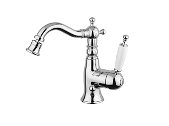 Смеситель для биде с одним рычагом из нержавеющей стали Gaia Mobili Canterbury фабрика GAIA из Италии