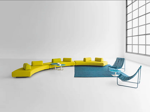 Модульный диван с тканевой обивкой PAOLA LENTI Orlando B77R фабрика PAOLA LENTI из Италии. Фото №3