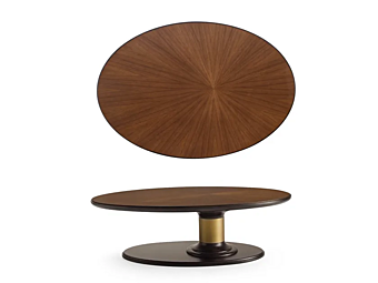  Овальный деревянный журнальный столик AR INTERIORS Dilan D17