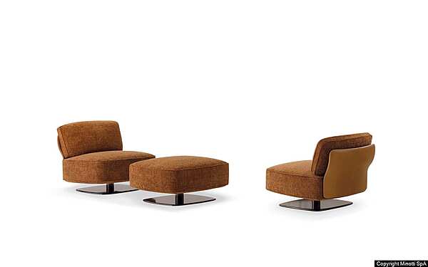 Кресло MINOTTI Saki nendo фабрика Minotti из Италии. Фото №2