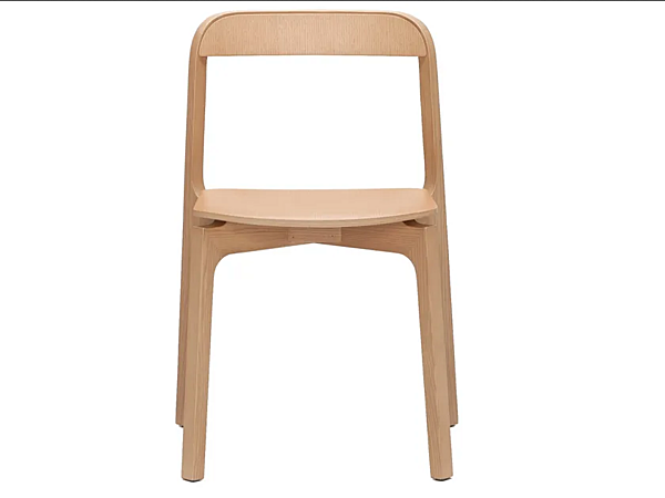 Складное кресло из массива ясеня Kristalia Contorna 05C0N01 фабрика Kristalia из Италии. Фото №1