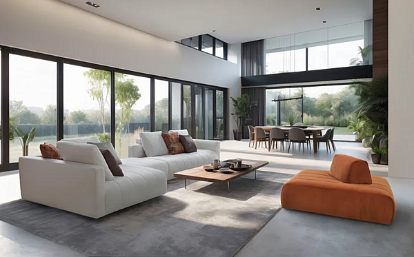 Модульный диван с тканевой обивкой GYFORM Achille фабрика Gyform из Италии. Фото №8