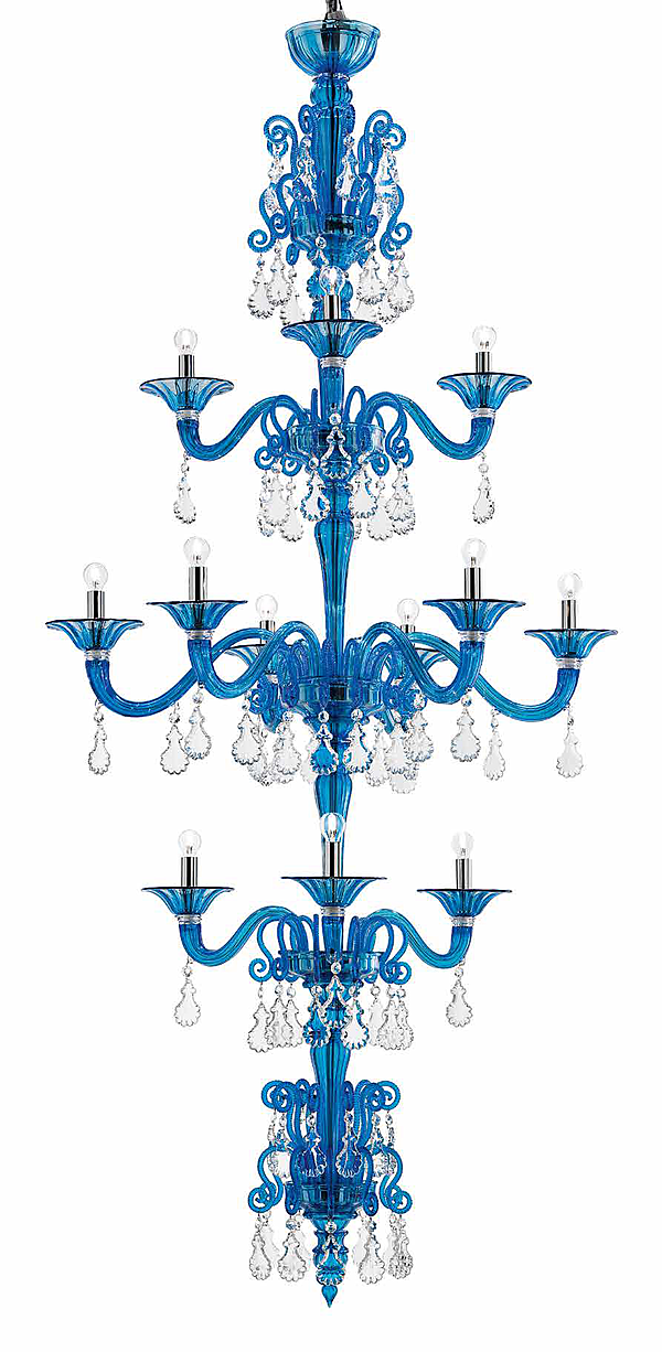 Люстра Barovier&Toso Torpedo Taif 7143/18 фабрика Barovier&Toso из Италии. Фото №1