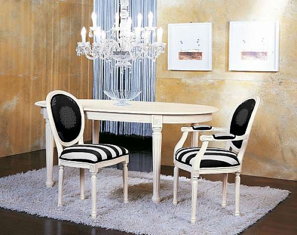 Стол SEVEN SEDIE 0252TA03 фабрика SEVEN SEDIE из Италии. Фото №1