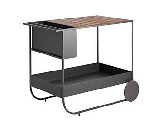 Металлический садовый тачка POTOCCO Butler 892 фабрика POTOCCO из Италии