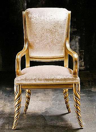 Стул MERONI F.LLI 220P фабрика MERONI 1984 из Италии