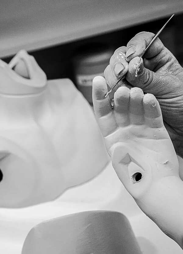 Скульптура LLADRO Reflections of Nature - Him Sculpture. White-gold фабрика LLADRO из Италии. Фото №8