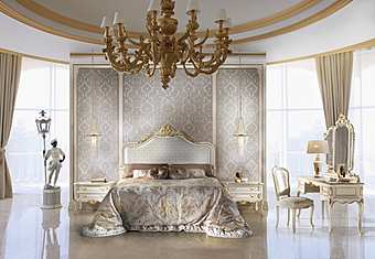 Кровать ANGELO CAPPELLINI TIMELESS Biffi 30222/TG19 - TG21 фабрика ANGELO CAPPELLINI из Италии