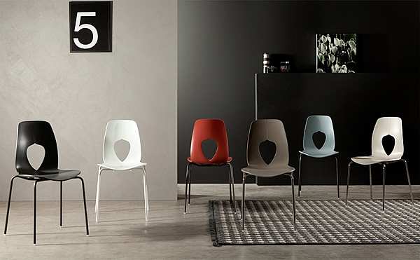 Стул TONIN CASA Modern Collection HOLE WOOD - 7227 фабрика TONIN CASA из Италии. Фото №2