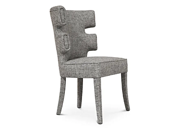 Кресло с обивкой из ткани и подлокотниками BRABBU Gaia фабрика BRABBU из Италии