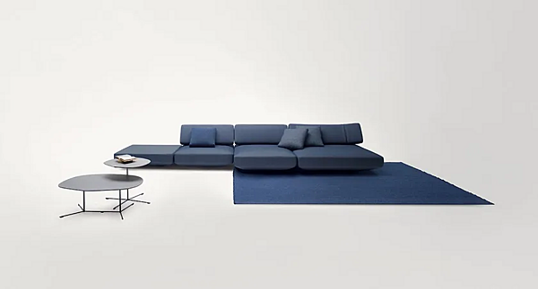 Секционный диван с removable обивкой из ткани PAOLA LENTI Agio B126AA фабрика PAOLA LENTI из Италии. Фото №4