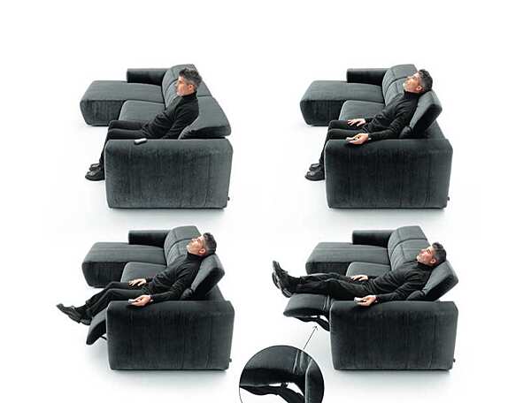 Диван Felis "SOFTLIVING" KENSINGTON F02 фабрика FELIS из Италии. Фото №9