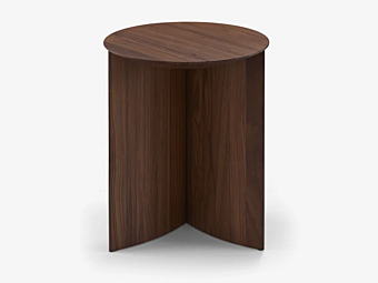 Круглый кофейный стол из ореха LIGNE ROSET APUSO & RONDONE 19980620 фабрика LIGNE ROSET из Италии