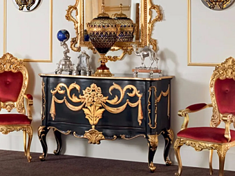 Сторонний шкаф с дверцами из дерева MODENESE GASTONE  13605 фабрика MODENESE GASTONE из Италии