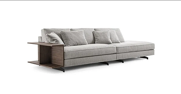 Секционный диван с обивкой из ткани Frigerio Davis Book 12138 фабрика Frigerio из Италии. Фото №8