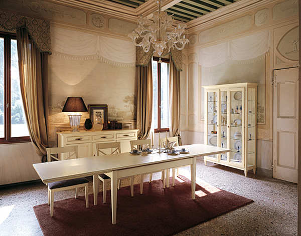 Стол TONIN CASA Classic Collection AMEDEO 1125 фабрика TONIN CASA из Италии. Фото №3