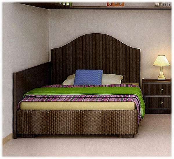 Кровать LOOM ITALIA APL28+ATL62+ALS1 фабрика LOOM ITALIA из Италии. Фото №1