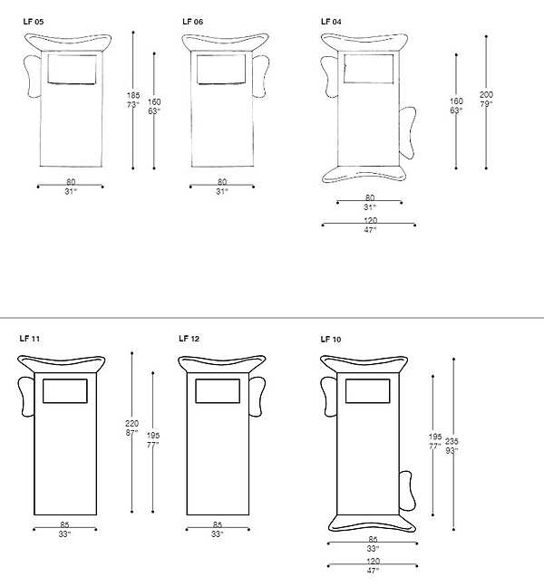 Кровать IL LOFT Baby Collection LF12 фабрика IL LOFT из Италии. Фото №4