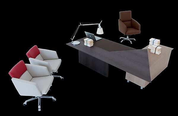 Письменный стол IL LOFT Ufficio ACCADEMIA AC70 фабрика IL LOFT из Италии. Фото №4