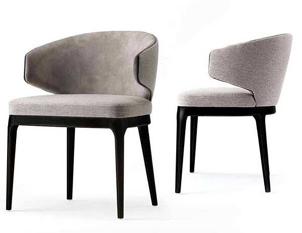 Кресло из массива дерева с мягкой обивкой DECORA ( LCI STILE) MN32L фабрика DECORA ( LCI STILE) из Италии. Фото №6