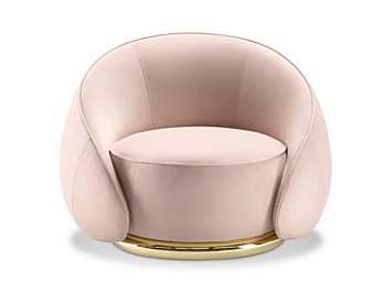 Кресло с подлокотниками из ткани Abbracci GHIDINI1961 LB203--102 фабрика GHIDINI1961 из Италии