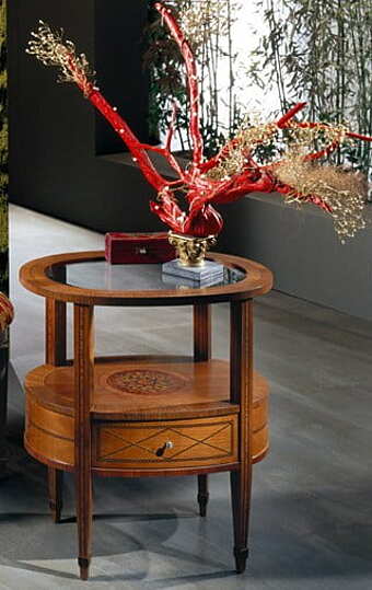 Прикроватная тумбочка из вишневого дерева CARPANELLI Ellittico CD09 фабрика CARPANELLI из Италии