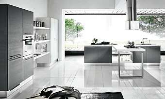 Кухня HOME CUCINE frontali grigio cielo