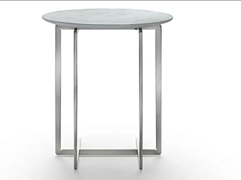 Круглый мраморный боковой столик FLEXFORM Marmaduke фабрика FLEXFORM из Италии