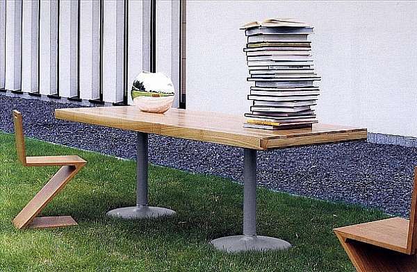 Стол CASSINA LC11-p фабрика CASSINA из Италии. Фото №1