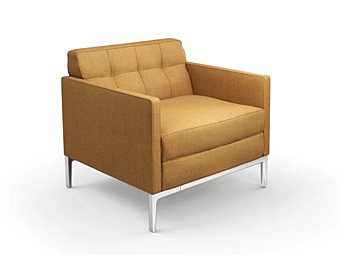 Кресло с обитой спинкой из ткани CASSINA Volage Ex S Slim фабрика CASSINA из Италии
