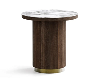 Деревянный высокий боковой столик с мраморной столешницей Capital Collection Icaro IC.SR Деревянный высокий боковой столик с мраморной столешницей Capital Collection Icaro IC.SR фабрика Capital Collection из Италии
