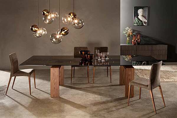 Стол TONIN CASA Modern Collection BROOKLYN - 8000 фабрика TONIN CASA из Италии. Фото №4