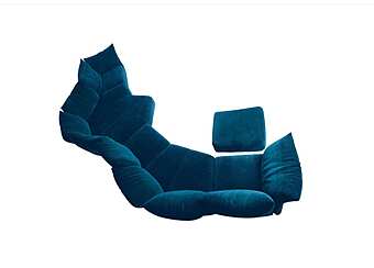 Секционный садовый диван стандартный из материала Edra Standard Outdoor