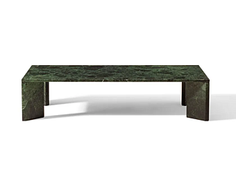 Прямоугольный кофейный стол из мрамора CASSINA Ordinal