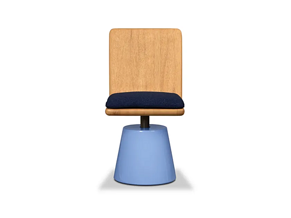 Стул с обивкой из кожи BAXTER Linfa фабрика BAXTER из Италии. Фото №6