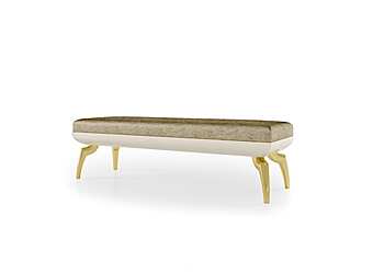 Обитая скамья из ткани BIZZOTTO ITALIA Symphony 6050 фабрика Bizzotto Italia из Италии