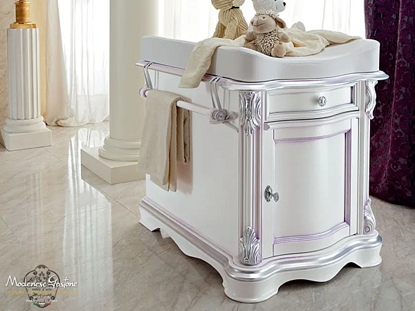 Деревянный пеленальный стол с ящиками MODENESE GASTONE 13700 фабрика MODENESE GASTONE из Италии. Фото №1