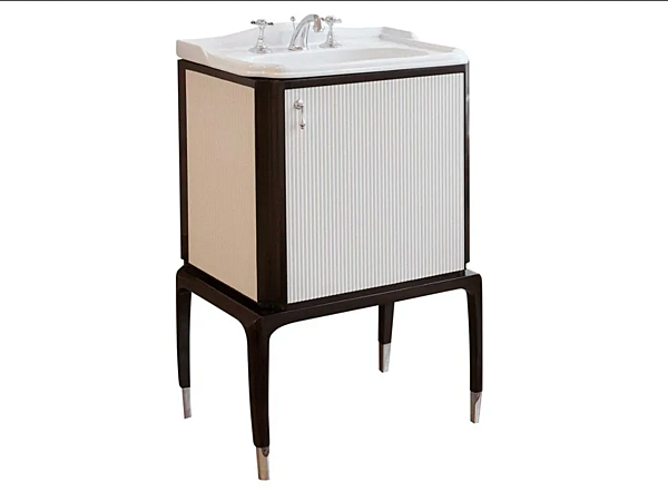 Одностворчатая тумба для ванной из дерева Grace Gentry Home фабрика Gentry Home из Италии. Фото №1