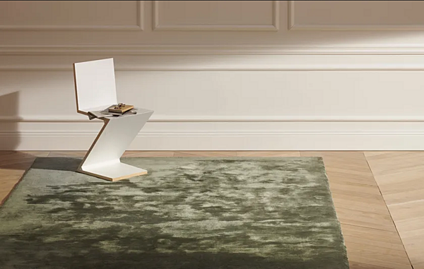 Прямоугольный тканевый ковер однотонный CASSINA In Touch фабрика CASSINA из Италии. Фото №2