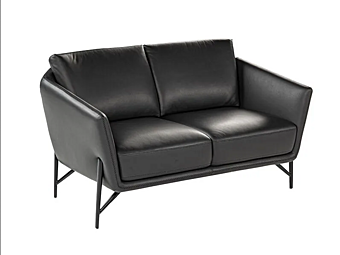 Диван на два места из кожи Venere от Calia Italia CAL 1149 фабрика Calia Italia из Италии