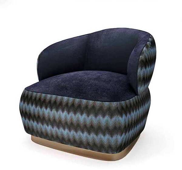 Кресло из массива дерева с мягкой обивкой DECORA ( LCI STILE) V030L фабрика DECORA ( LCI STILE) из Италии. Фото №2