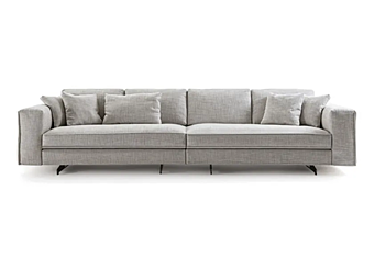 Секционный диван с removable cover из ткани Frigerio Davis Twin 12133