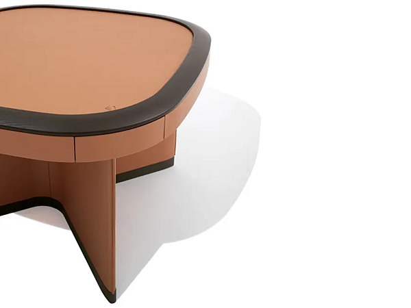 Квадратный игровой стол из кожи GIORGETTI FLAMINGO 73200 фабрика GIORGETTI из Италии. Фото №4