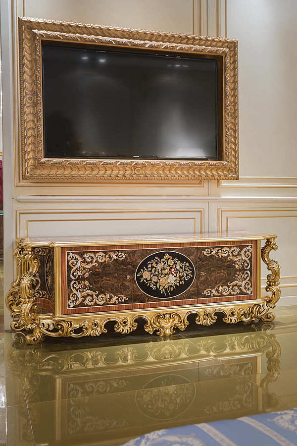 Тумба малая под TV BAZZI INTERIOR S10 фабрика BAZZI INTERIOR из Италии. Фото №3